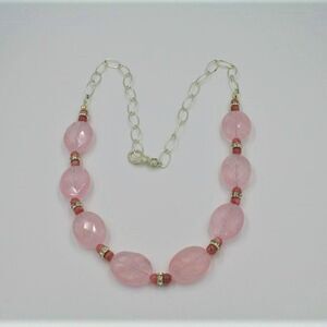 𝅺rose Quartz Necklace